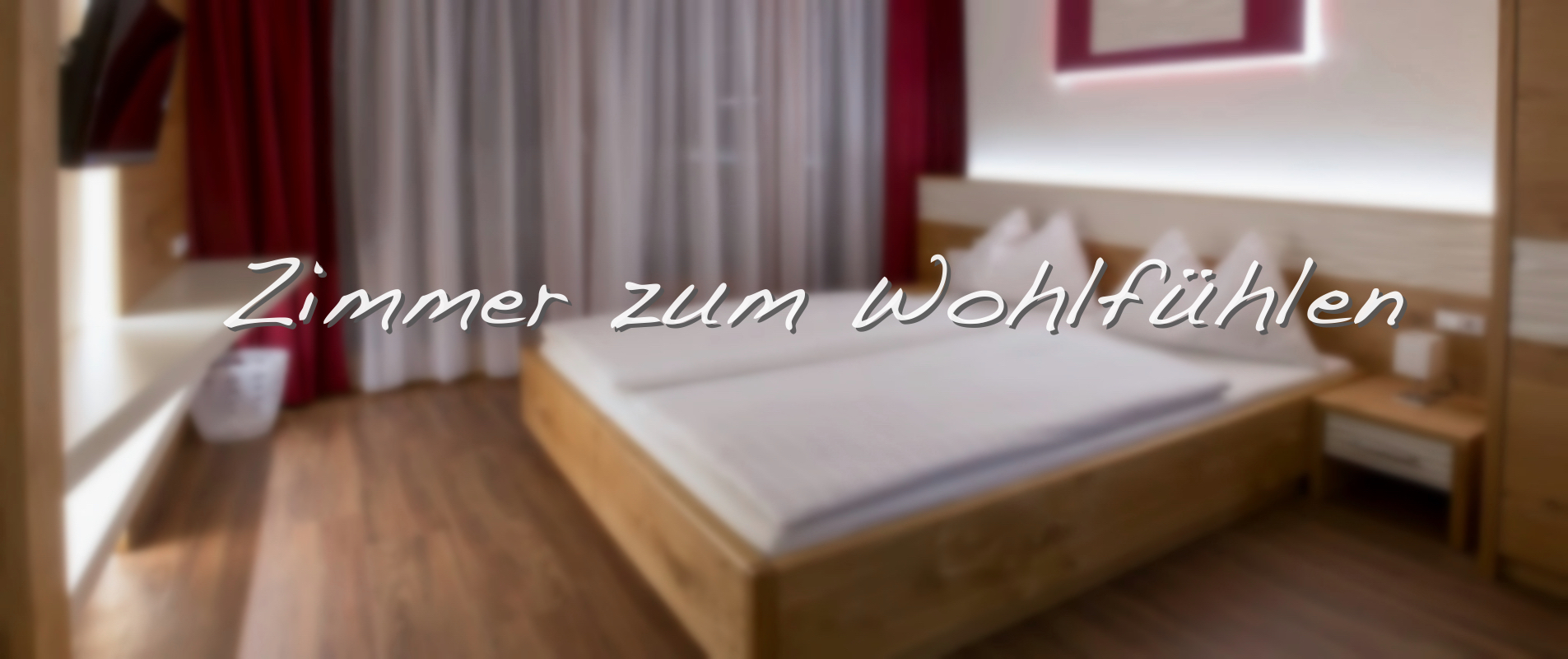 Unsere Zimmer, modern ausgestattet